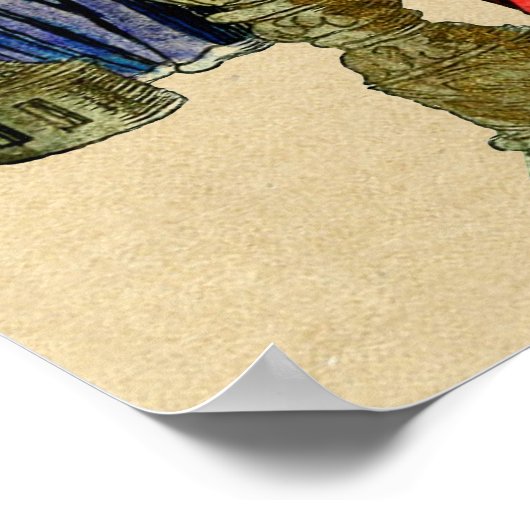 Medieval Boek Alchemy Poster (Hoek)