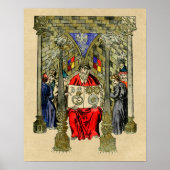 Medieval Boek Alchemy Poster (Voorkant)