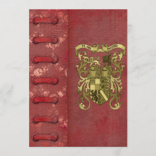 Medieval Boek Hoesje sparen de Datum Save The Date
