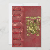Medieval Boek Hoesje sparen de Datum Save The Date (Voorkant)