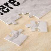 Medieval Boerderij Scene Wood Tones Legpuzzel (Zijkant)
