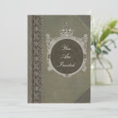 Medieval Book Hoesje Kaart (Staand voorkant)