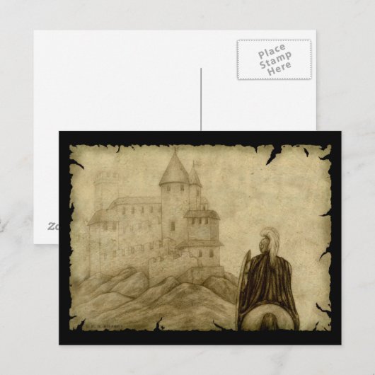 Medieval Briefkaart (Voorkant / Achterkant)