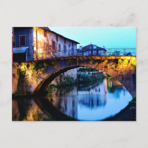 Medieval brug in Saint-Jean-Pied-de-Port Briefkaart
