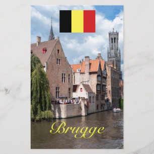 Medieval Brugge - Pro Foto Briefpapier