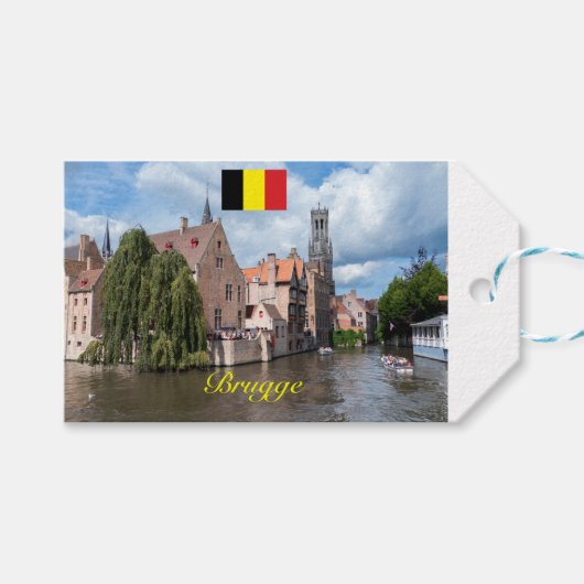 Medieval Brugge - Pro Foto Cadeaulabel (Voorkant (Horizontaal))