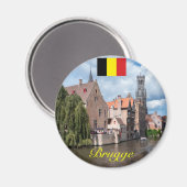 Medieval Brugge - Pro Foto Magneet (Voorkant / Achterkant)