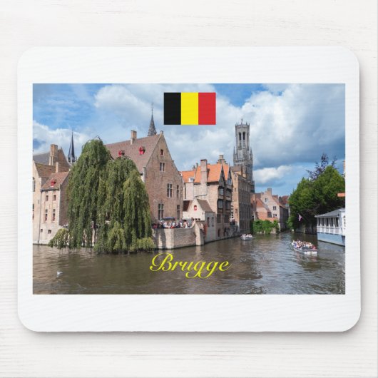 Medieval Brugge - Pro Foto Muismat (Voorkant)