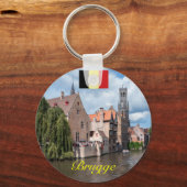 Medieval Brugge - Pro Foto Sleutelhanger (Voorkant)