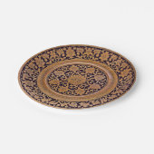 Medieval Carved Wood Print Paper Bord (Gekanteld)