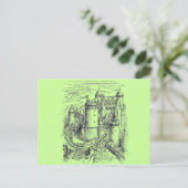 Medieval Castle Briefkaart (Staand voorkant)