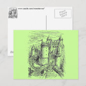 Medieval Castle Briefkaart (Voorkant / Achterkant)