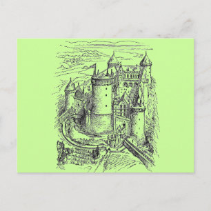 Medieval Castle Briefkaart