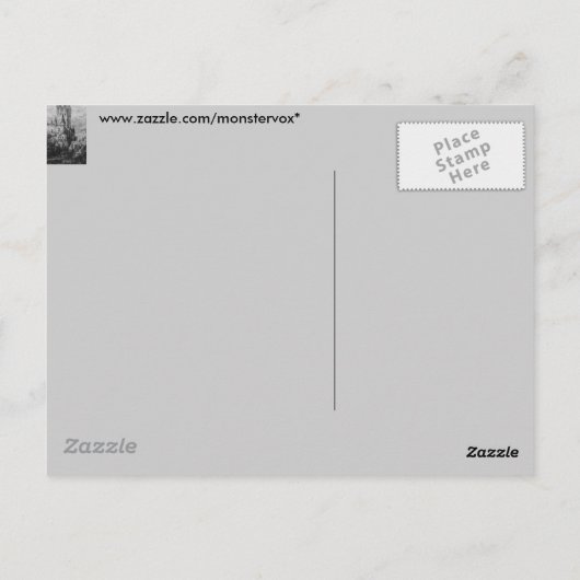 Medieval Castle Briefkaart (Achterkant)