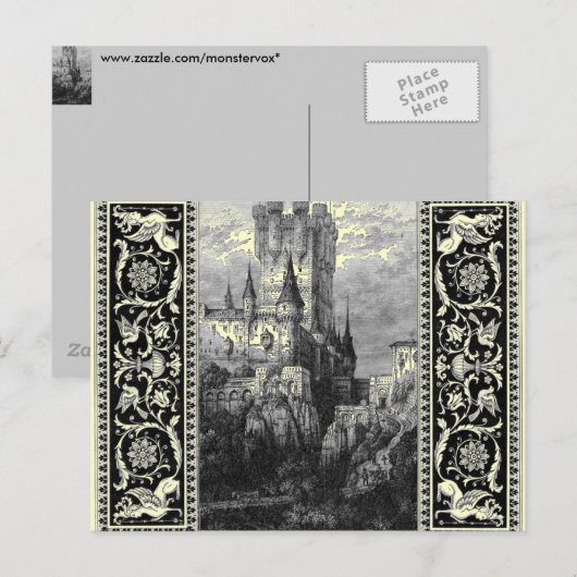 Medieval Castle Briefkaart (Voorkant / Achterkant)