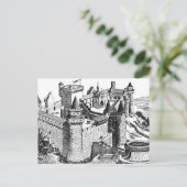 Medieval Castle Briefkaart (Staand voorkant)
