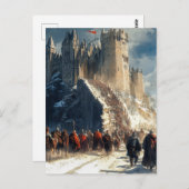 Medieval Castle Briefkaart (Voorkant / Achterkant)