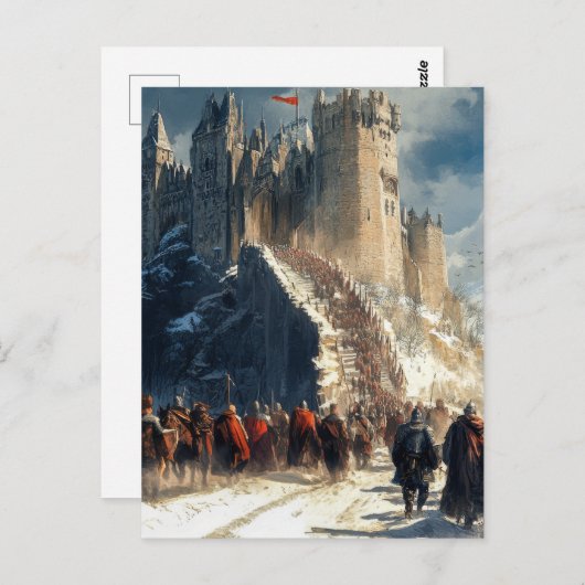 Medieval Castle Briefkaart (Voorkant / Achterkant)