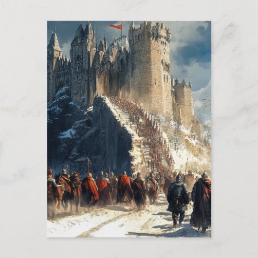 Medieval Castle Briefkaart (Voorkant)