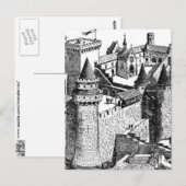 Medieval Castle Briefkaart (Voorkant / Achterkant)