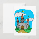 Medieval Castle Briefkaart (Voorkant / Achterkant)