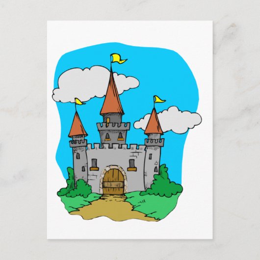 Medieval Castle Briefkaart (Voorkant)