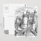 Medieval Castle Briefkaart (Voorkant / Achterkant)