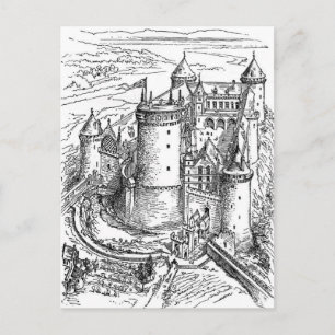 Medieval Castle Briefkaart