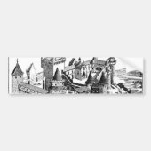 Medieval Castle Bumpersticker (Voorkant)