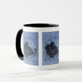 Medieval Castle in Blue Mok (Voorkant links)