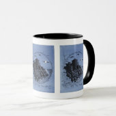 Medieval Castle in Blue Mok (Voorkant rechts)