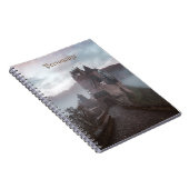 Medieval Castle in de mist Notitieboek (Rechterzijde)