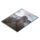 Medieval Castle in de mist Notitieboek (Linkerzijde)