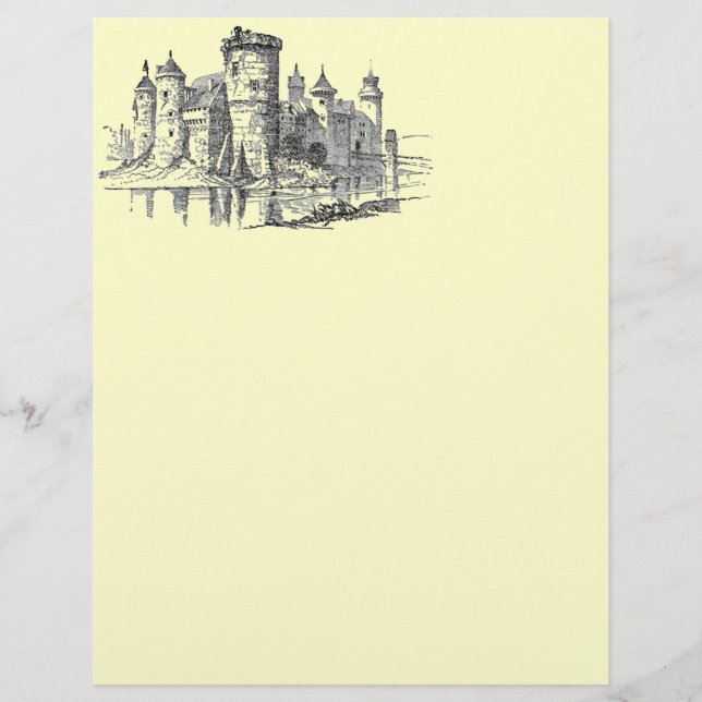Medieval Castle Letterhead (Voorkant)