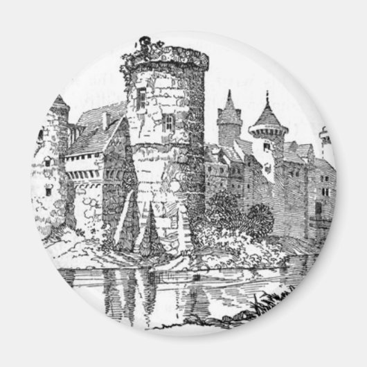 Medieval Castle Magneet (Voorkant)