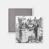 Medieval Castle Magneet (Voorkant / Achterkant)