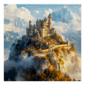 Medieval Castle Perfect Poster (Voorkant)