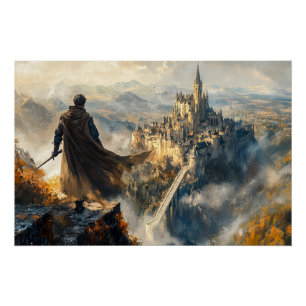 Medieval Castle Perfect Poster