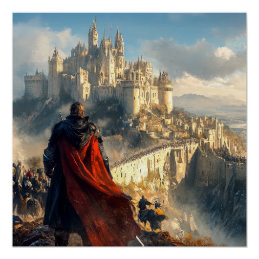 Medieval Castle Perfect Poster (Voorkant)