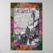  medieval Castle Poster (Voorkant)