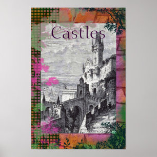  medieval Castle Poster