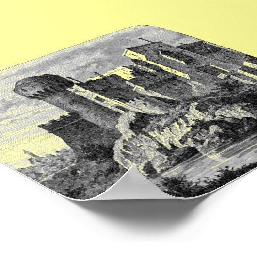 Medieval Castle Poster (Hoek)