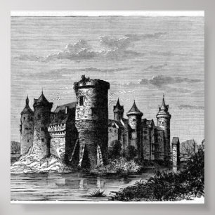 Medieval Castle Poster