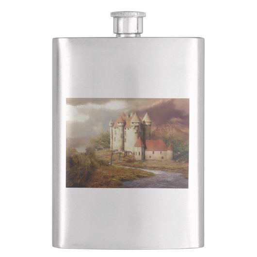 Medieval Castle River Run Flacon (Voorkant)