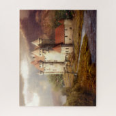 Medieval Castle River Run Legpuzzel (Verticaal)