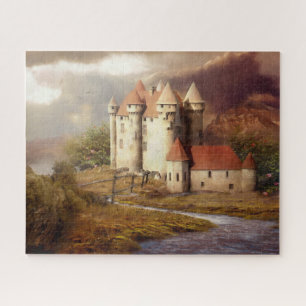 Medieval Castle River Run Legpuzzel