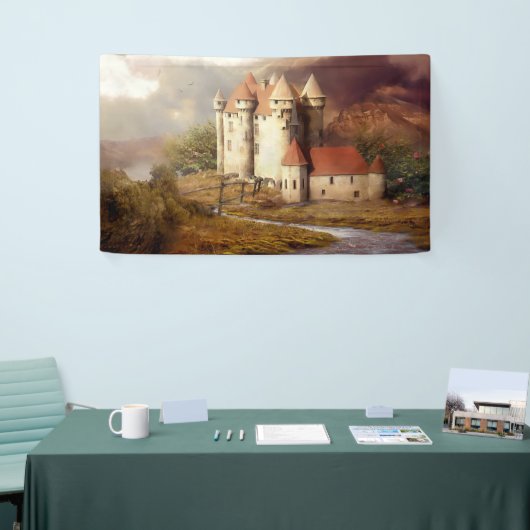 Medieval Castle River Run Spandoek (Beurs)
