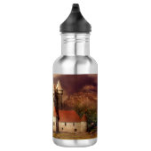 Medieval Castle River Run Waterfles (Rechts)