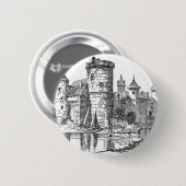 Medieval Castle Ronde Button 5,7 Cm (Voorkant /achterkant)