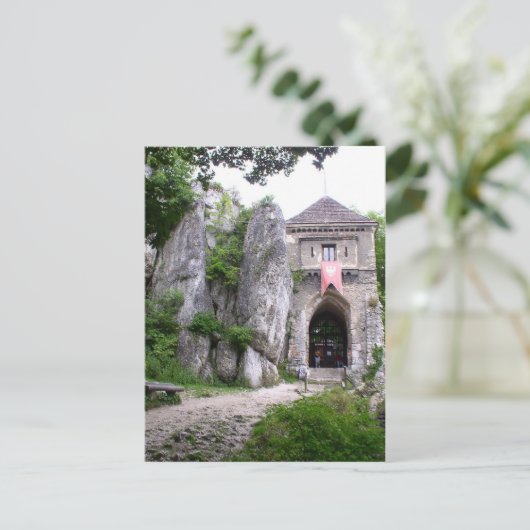 Medieval Castle Ruins Briefkaart (Staand voorkant)